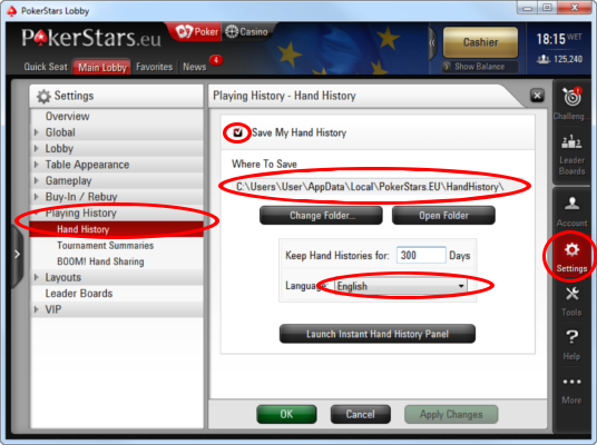 PokerStars Client - Winning Poker HUD